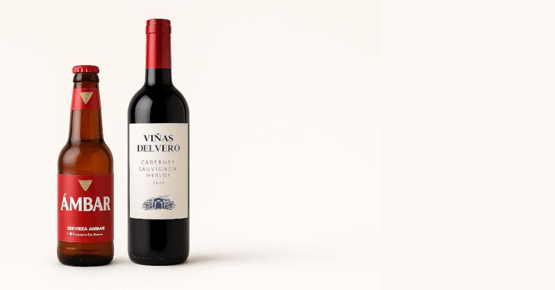 Bebidas que distribuye Comercial Porta